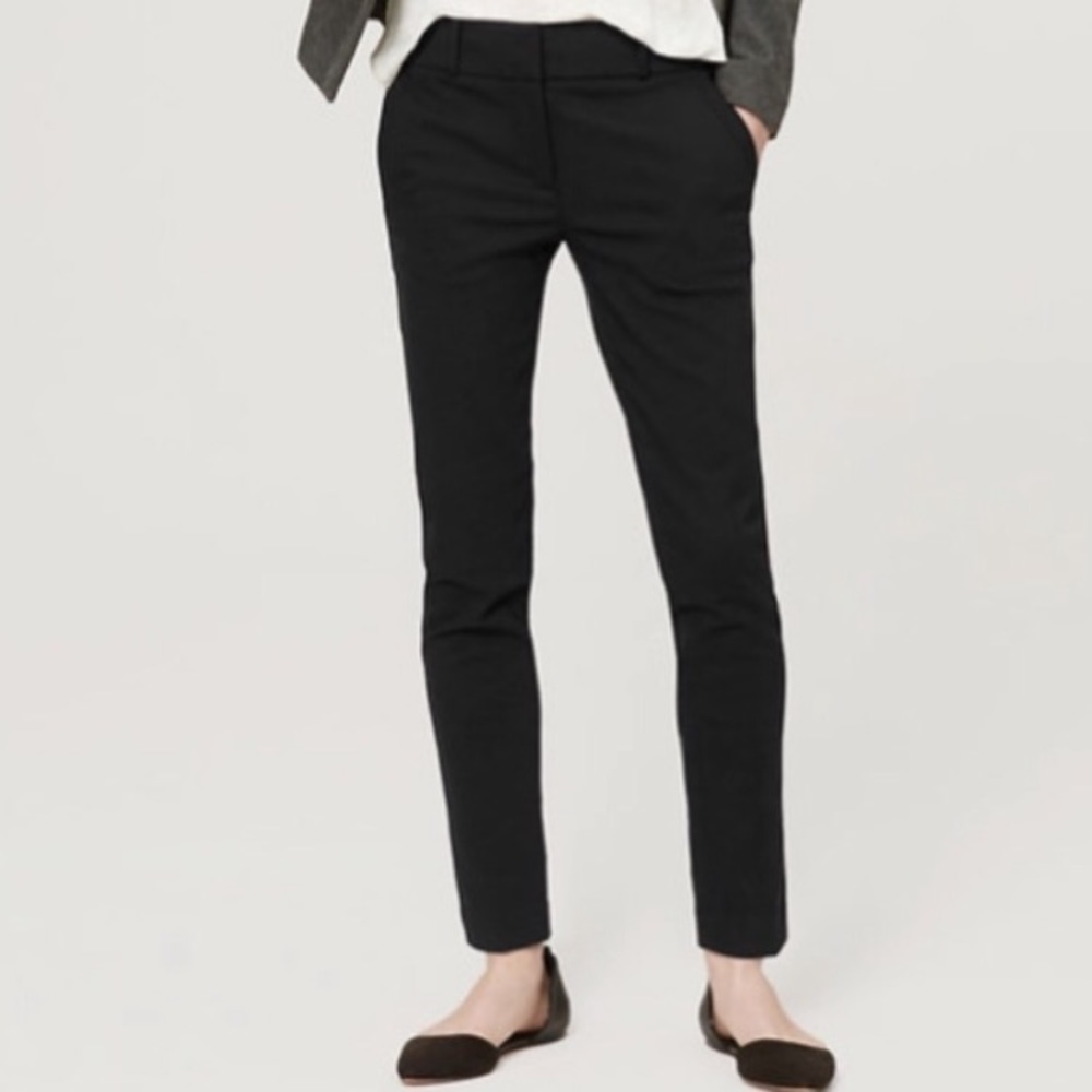 Loft pant 8P Marissa Skinny ankle length new